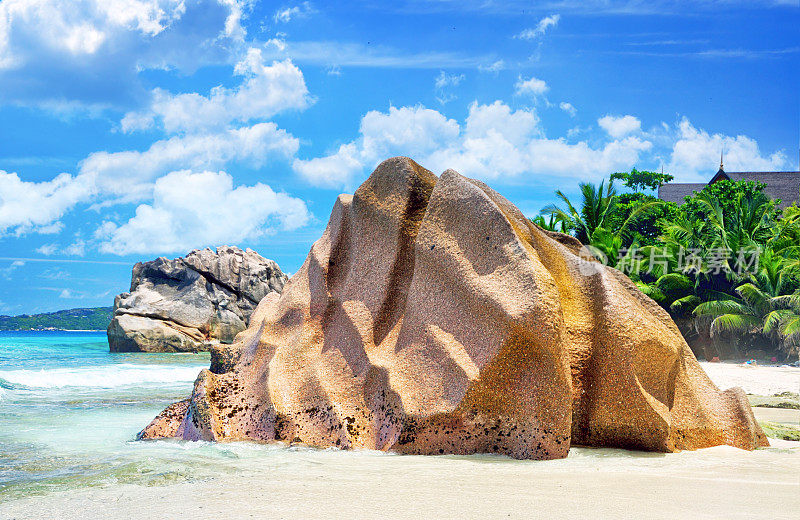 Anse Severe海滩，La Digue